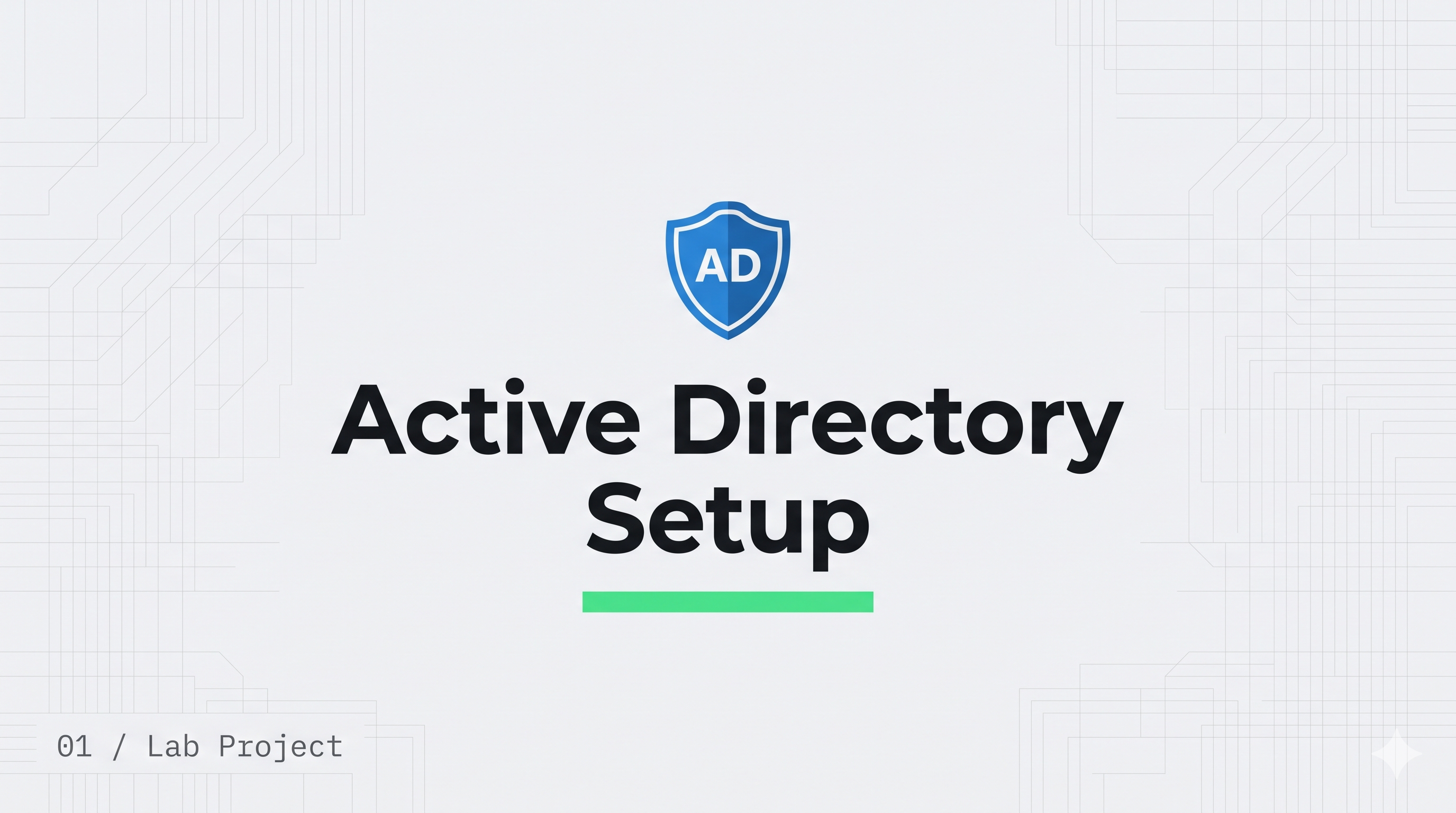 Active Directory domain controller setup for hybrid AD lab