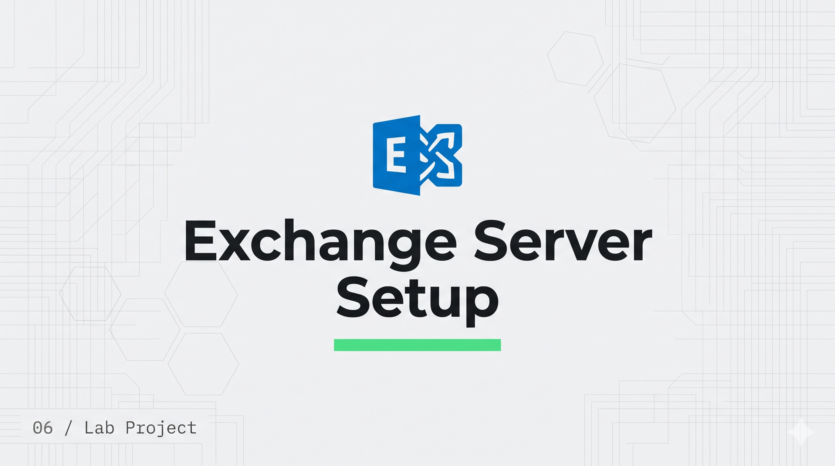 Exchange Server 2019 setup in hybrid AD lab