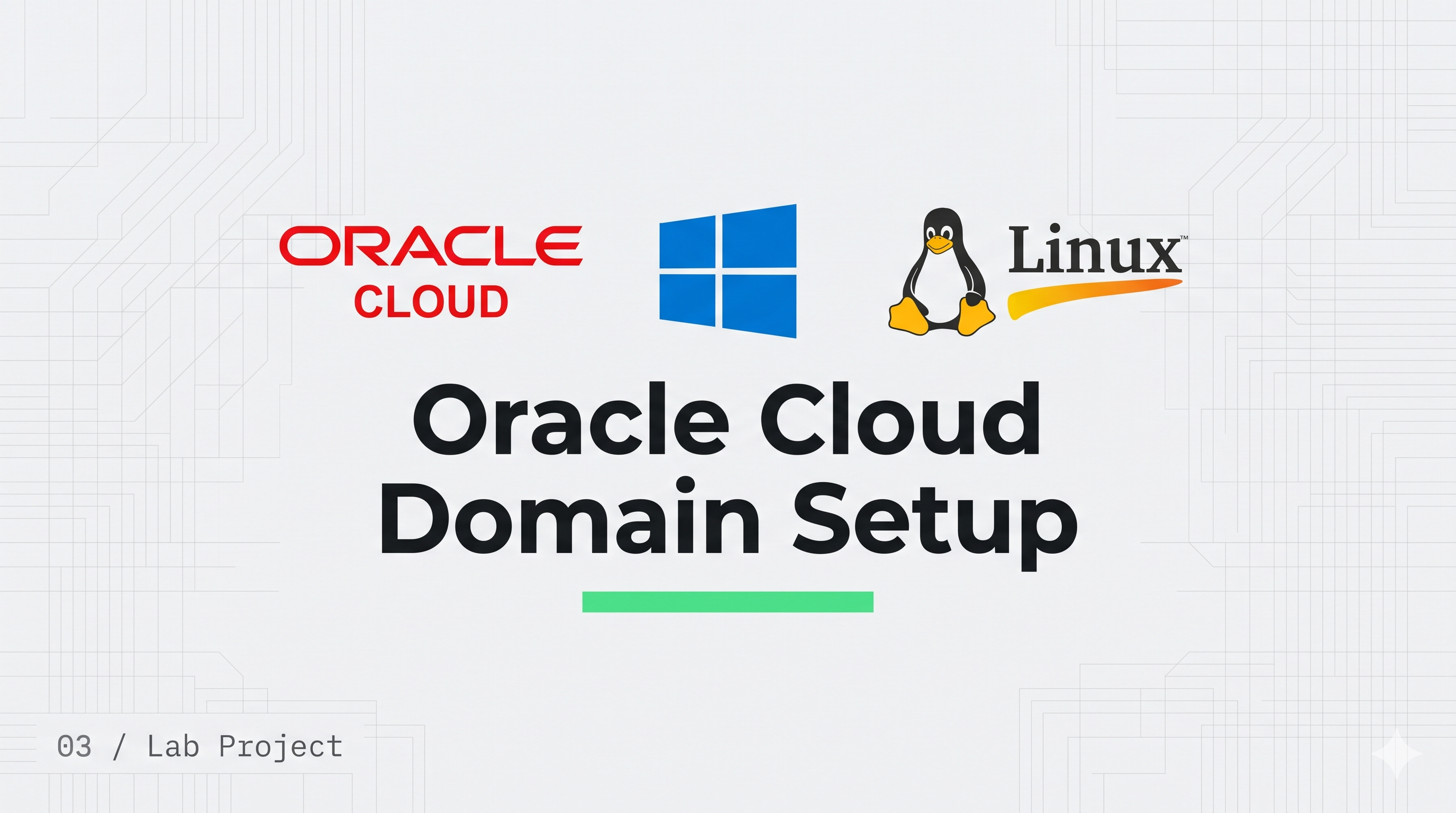 Oracle Cloud deployment for child domain controller